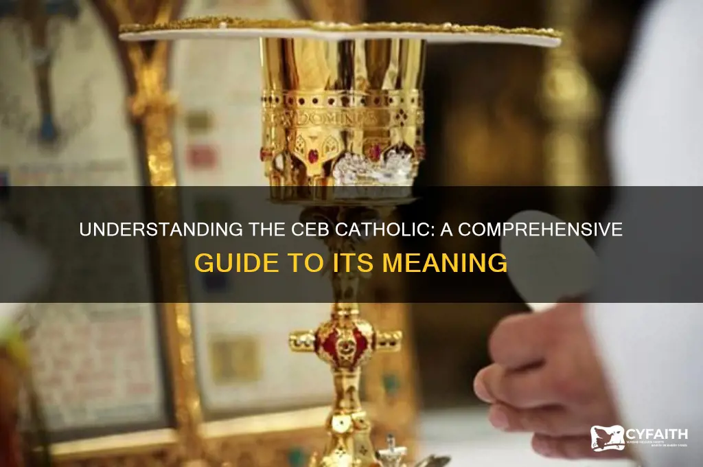 what is a ceb catholic