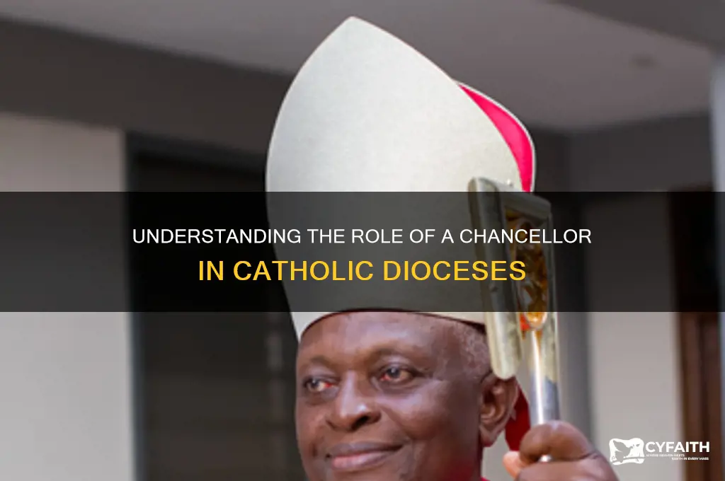 what is a chancellor in a catholic diocese
