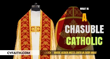 Understanding the Chasuble: A Catholic Liturgical Vestment Explained