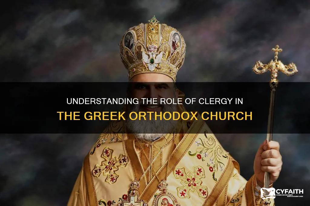 what is a clergy greek orthodox