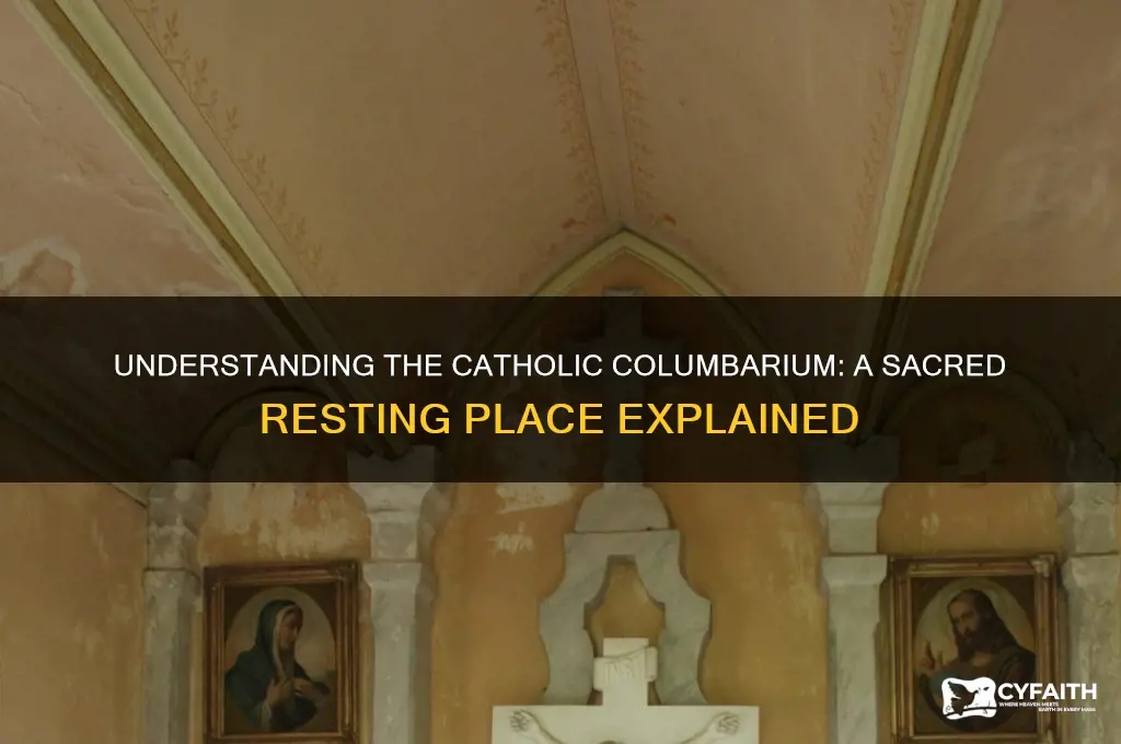 what is a columbarium catholic