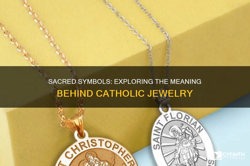 what is a common piece of catholic jewelry