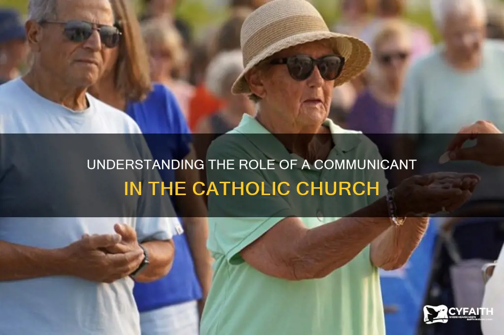 what is a communicant in catholic chur