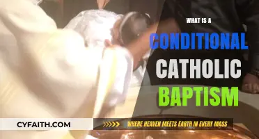 Understanding Conditional Catholic Baptism: Meaning, Process, and Significance Explained