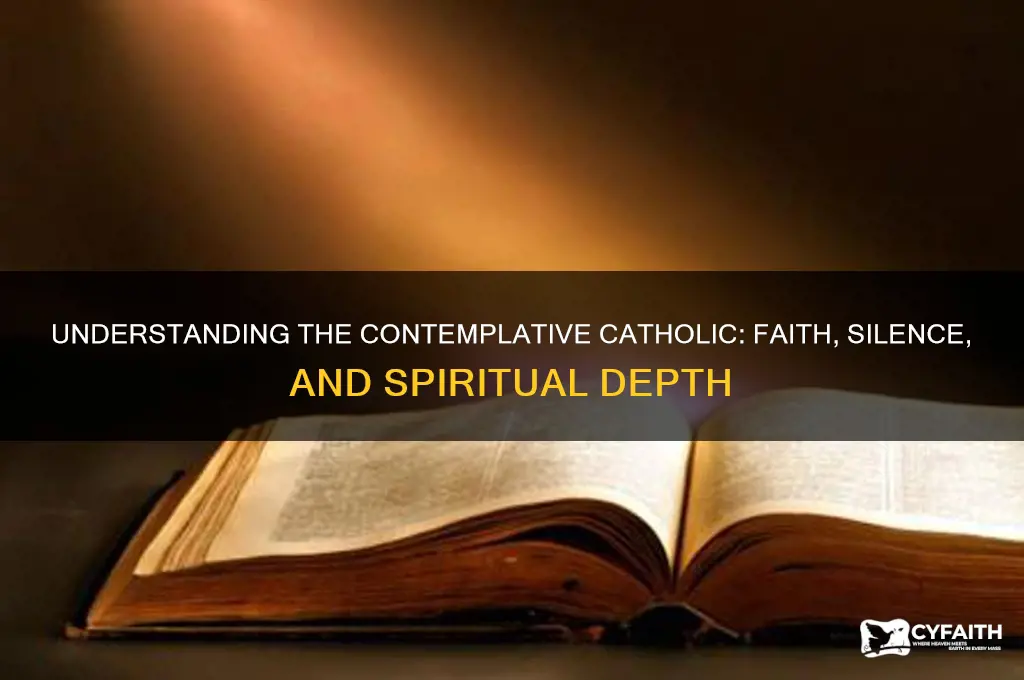 what is a contemplative catholic