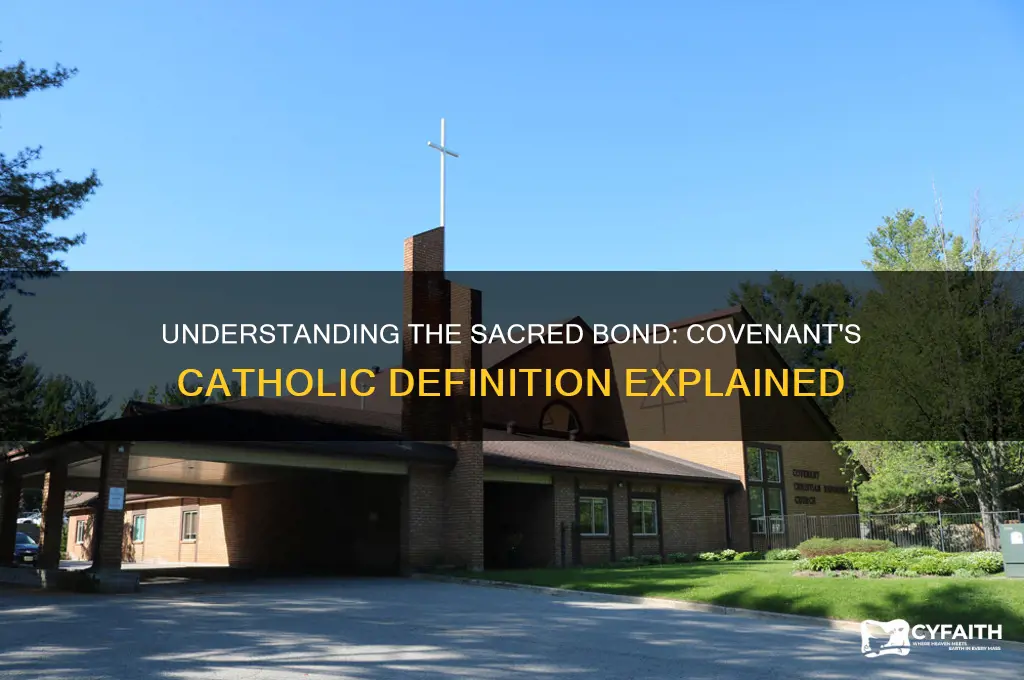 what is a covenant catholic definition