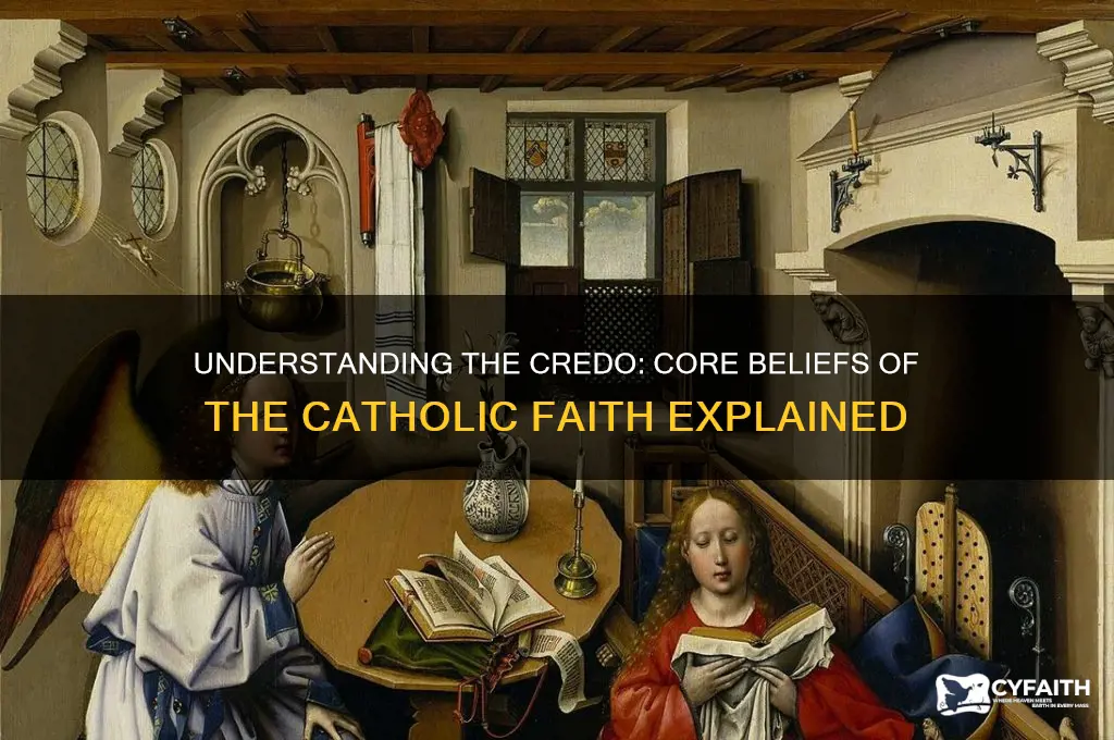 what is a credo catholic