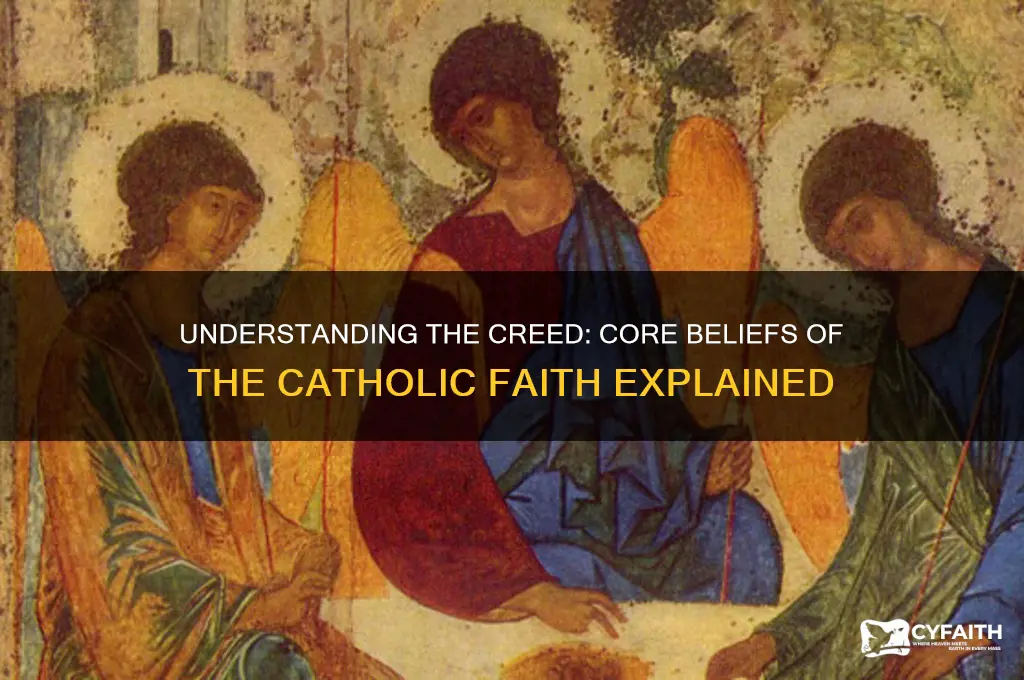 what is a creed catholic