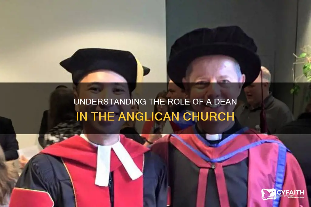 what is a dean in the anglican church