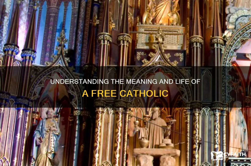 what is a free catholic