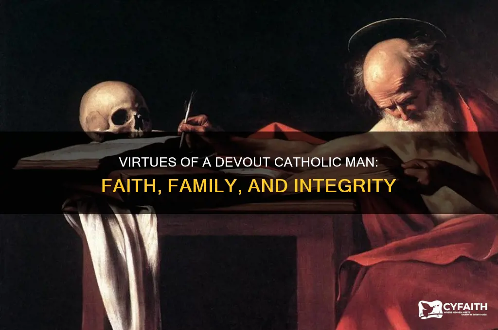 what is a good catholic man