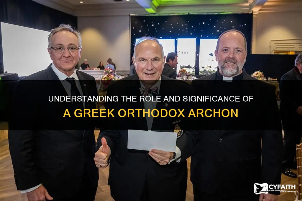 what is a greek orthodox archon