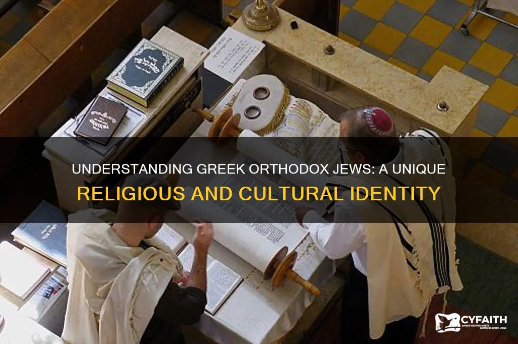 what is a greek orthodox jew