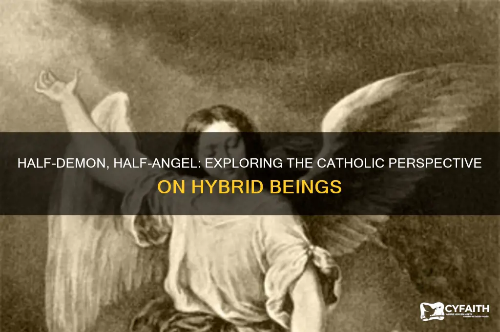 what is a half demon half angel catholic