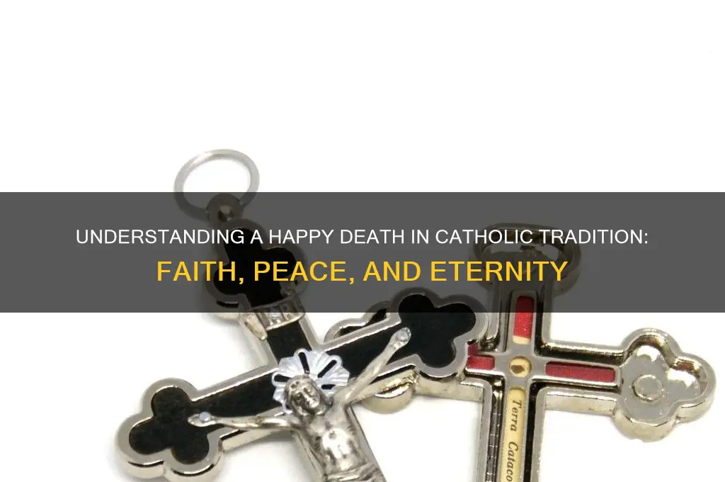 what is a happy death catholic