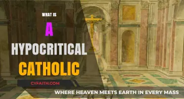 Hypocritical Catholics: Unmasking the Contradictions in Faith and Actions