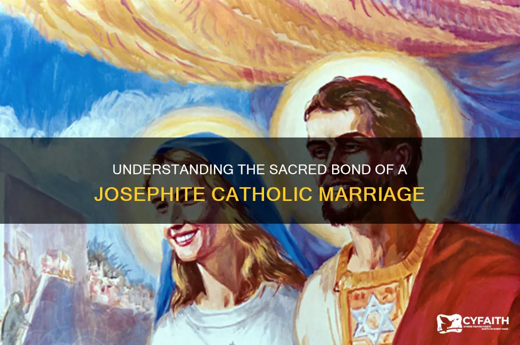 what is a josephite marriage catholic