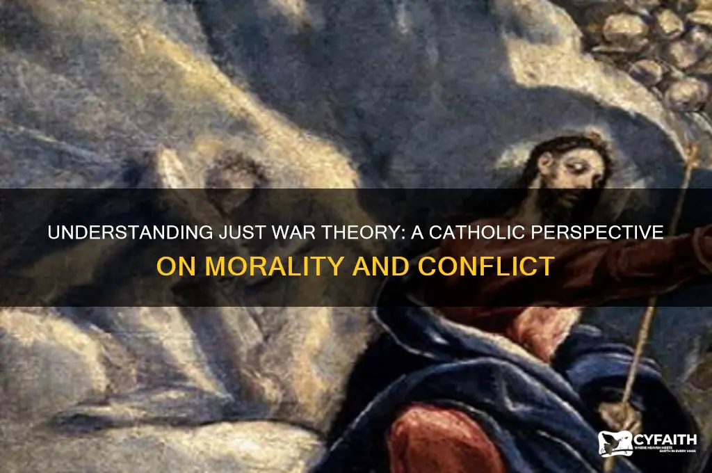 what is a just war catholic