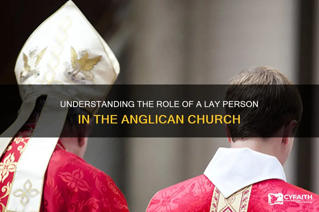 what is a lay person in the anglican church