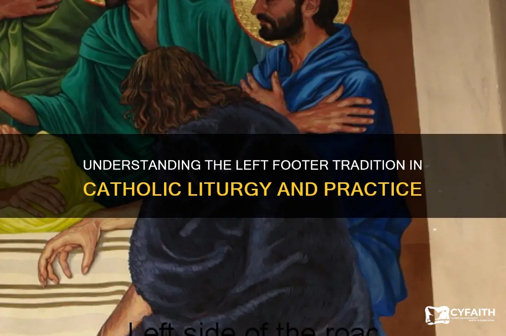 what is a left footer catholic