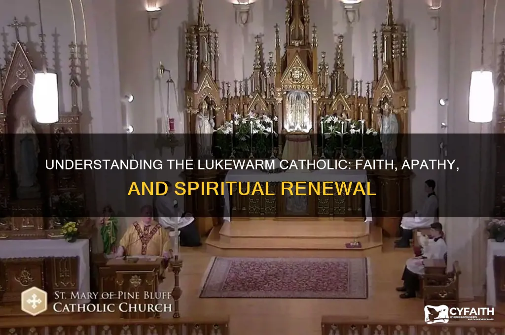 what is a lukewarm catholic