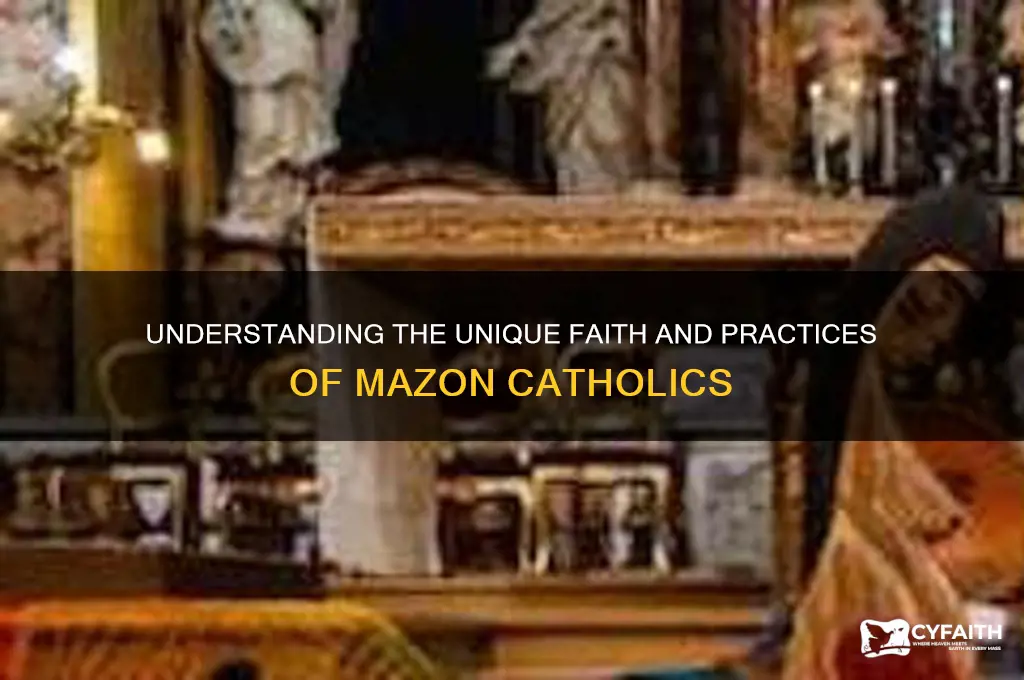 what is a mazon catholic