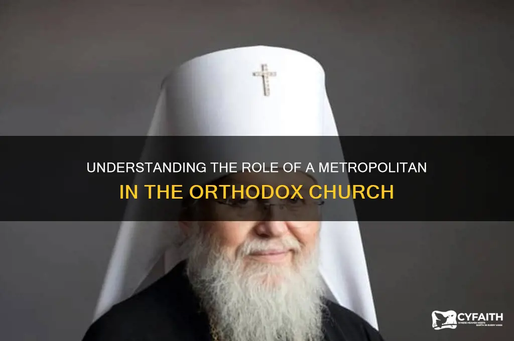 what is a metropolitan in the orthodox church