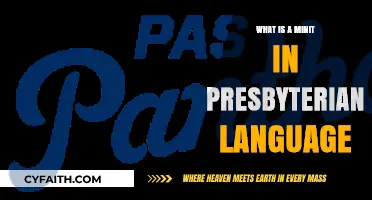 Understanding the Term 'Minit' in Presbyterian Church Language and Practice