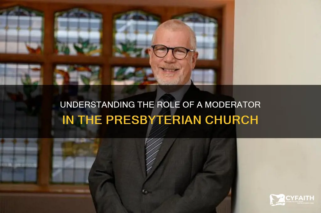 what is a moderator in the presbyterian church