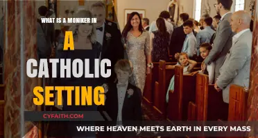 Understanding Catholic Monikers: Their Meaning and Role in Tradition