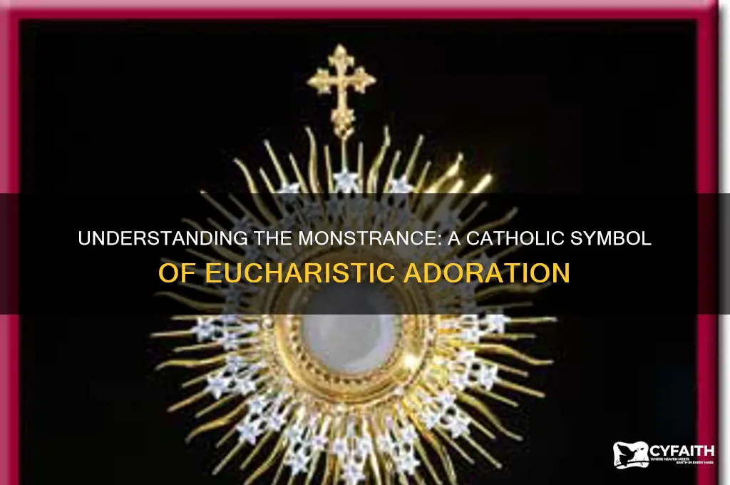 what is a monstrance catholic