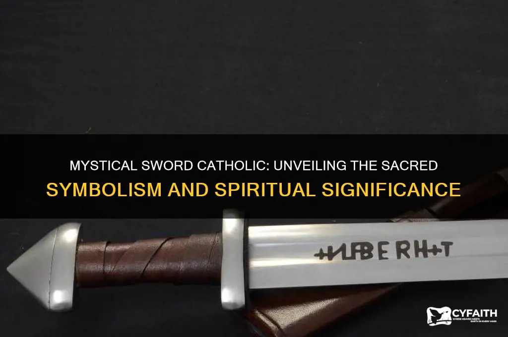 what is a mystical sword catholic