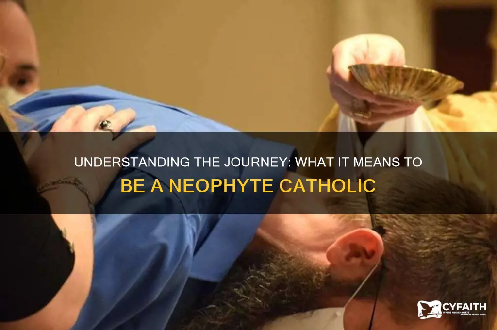 what is a neophyte catholic