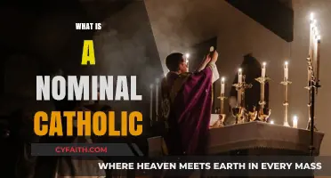 Understanding Nominal Catholicism: Faith, Identity, and Cultural Affiliation Explained