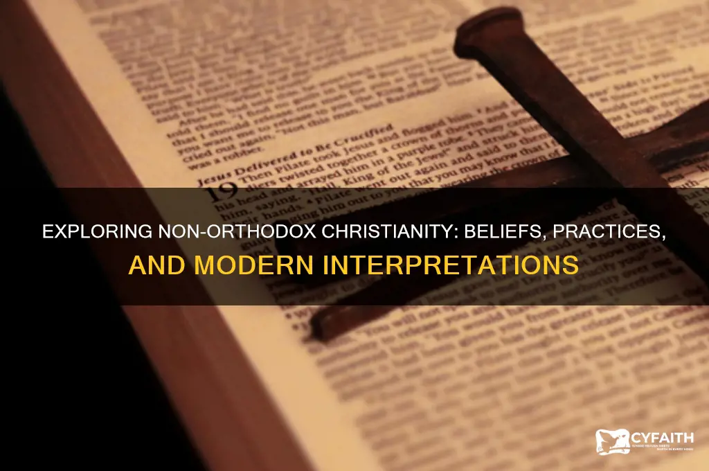 what is a non orthodox christian