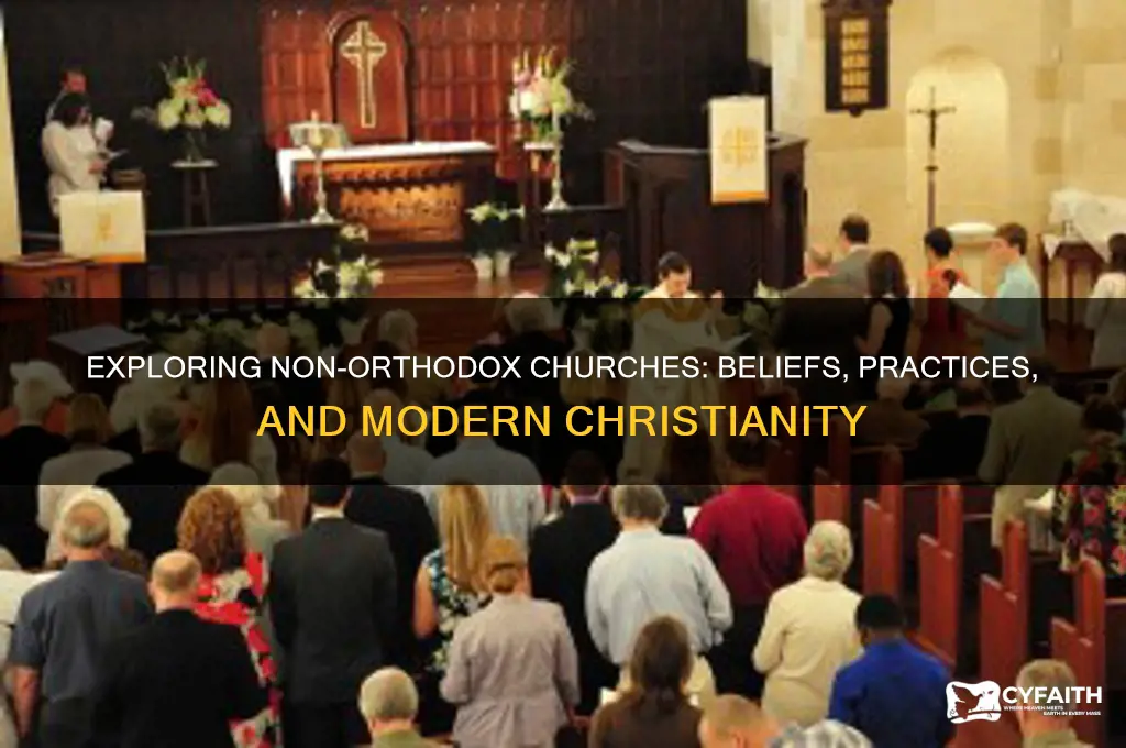 what is a non orthodox church
