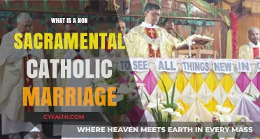 Understanding Non-Sacramental Catholic Marriages: A Comprehensive Guide