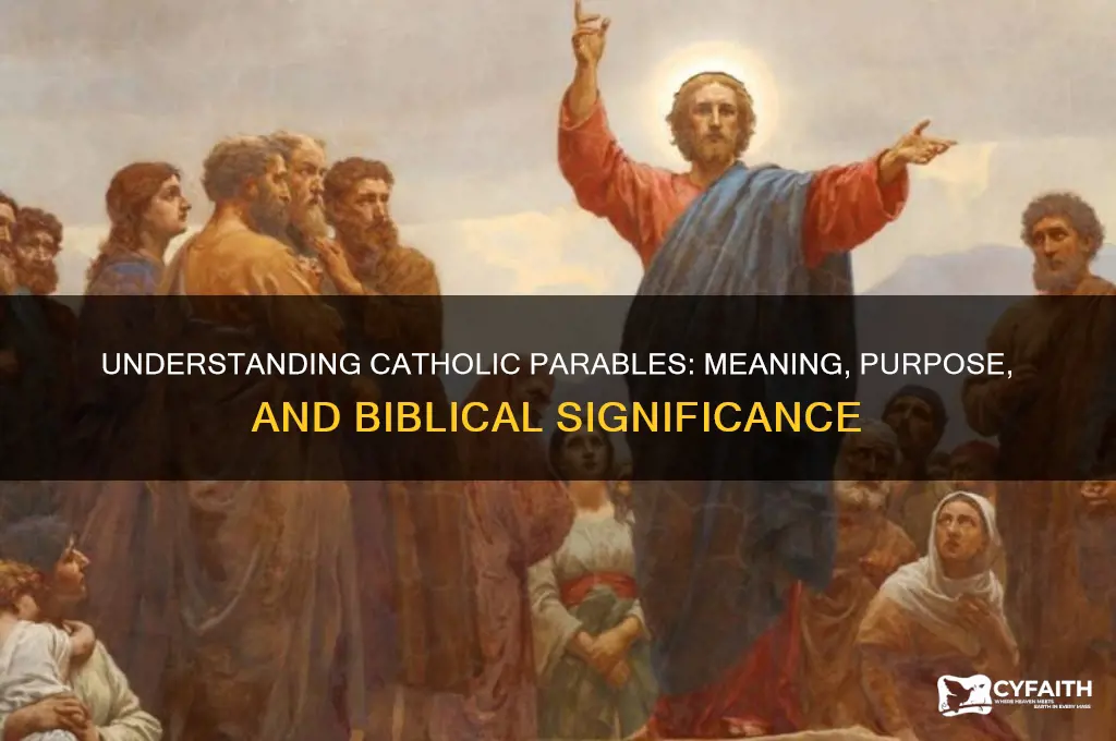 what is a parable catholic