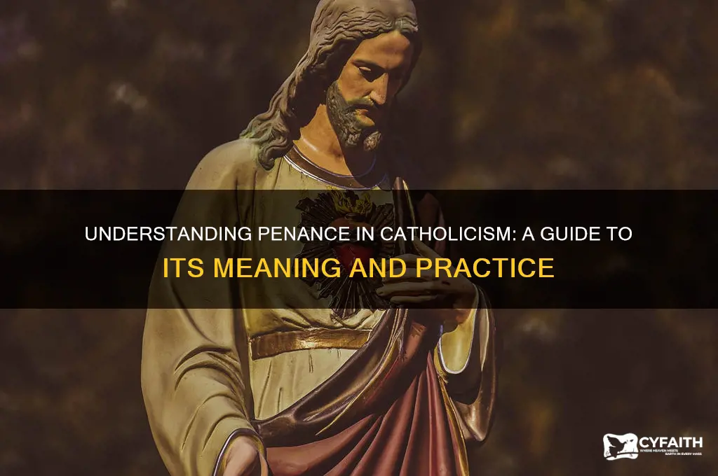 what is a penance catholic