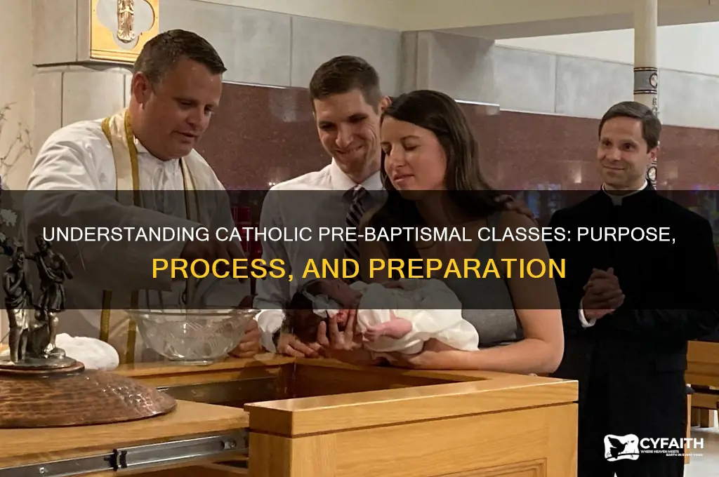 what is a pre baptismal clas catholic