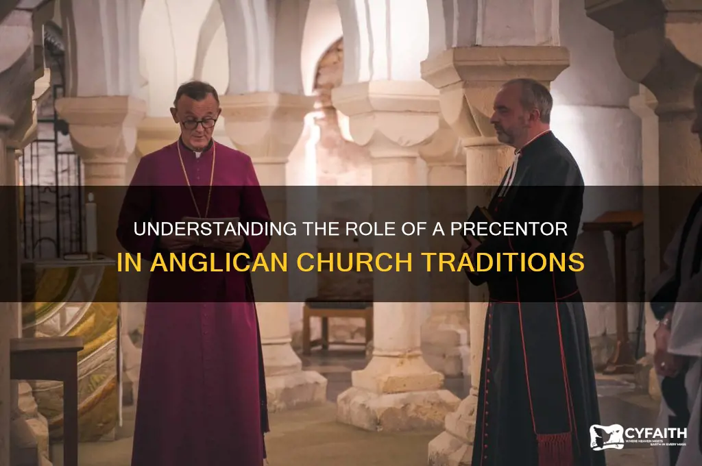 what is a precentor in the anglican church