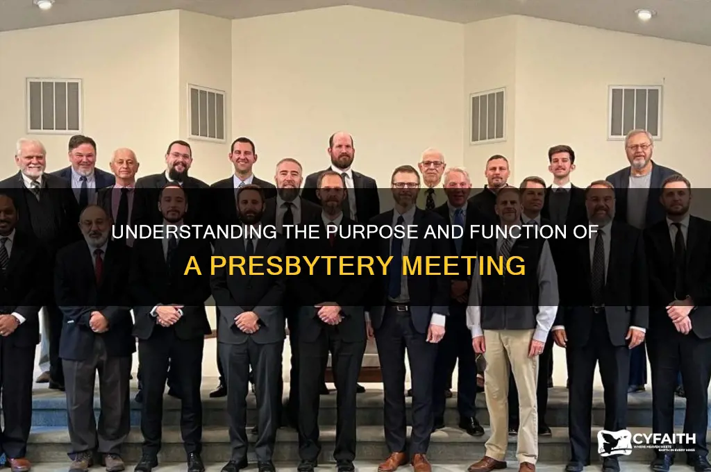 what is a presbytery meeting