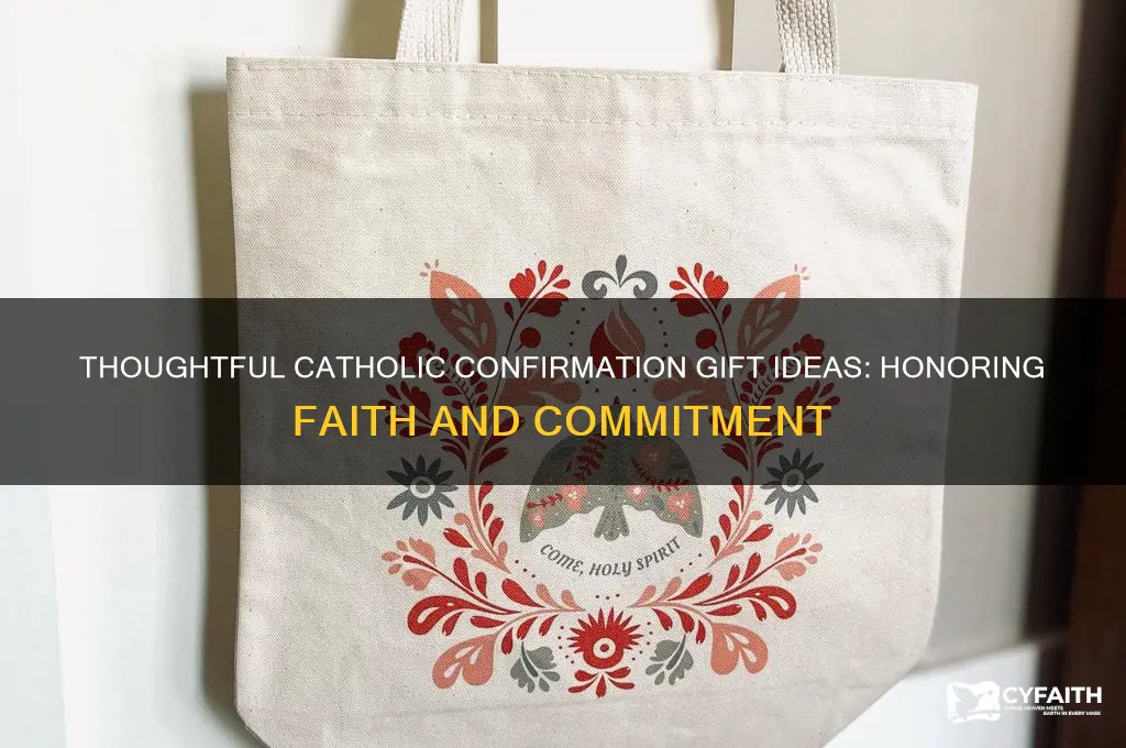 what is a proper catholic confirmation gift