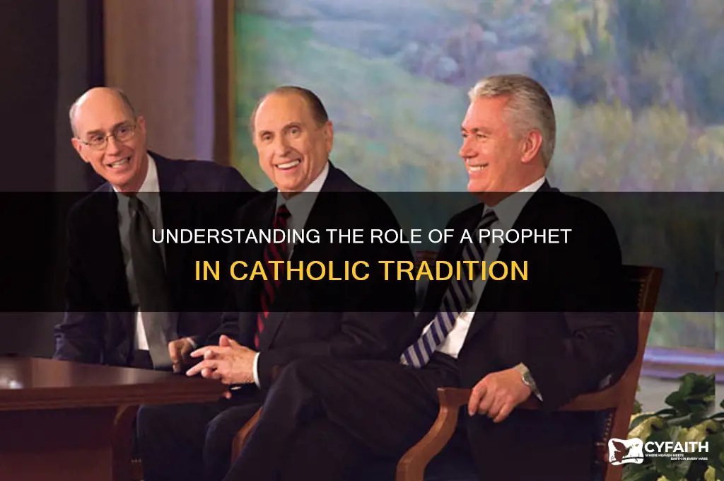 what is a prophet catholic