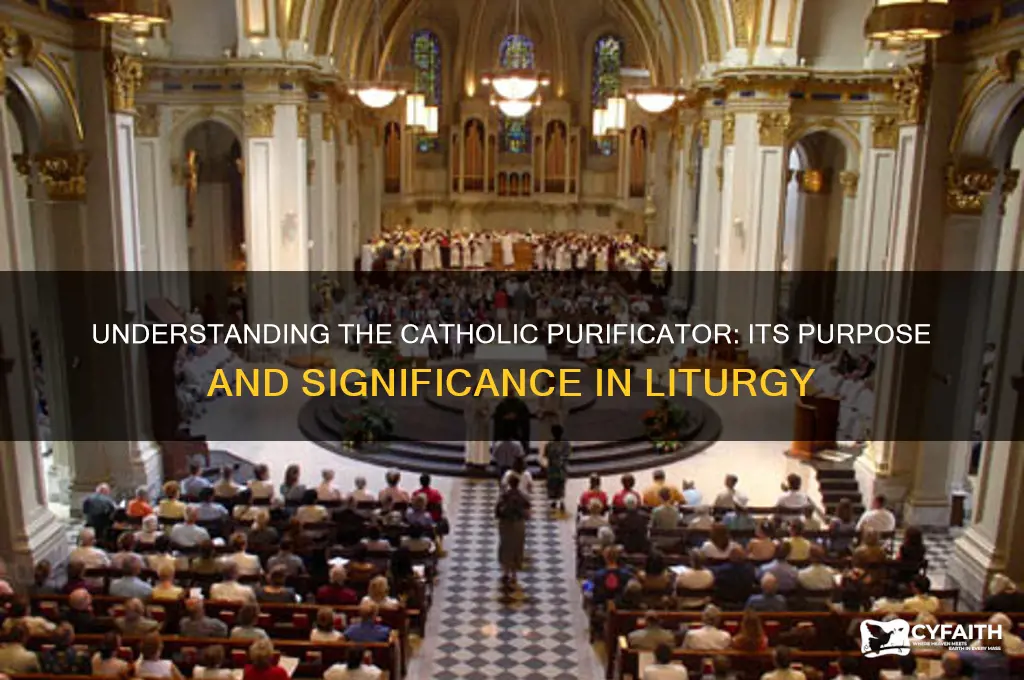 what is a purificator catholic
