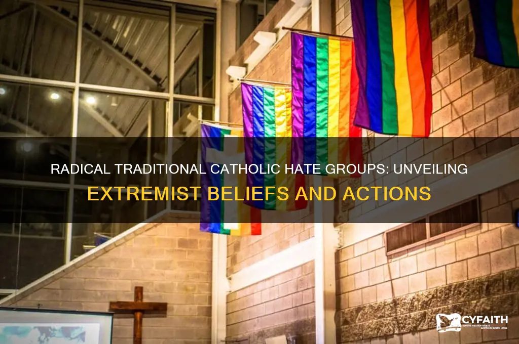 what is a radical traditional catholic hate group