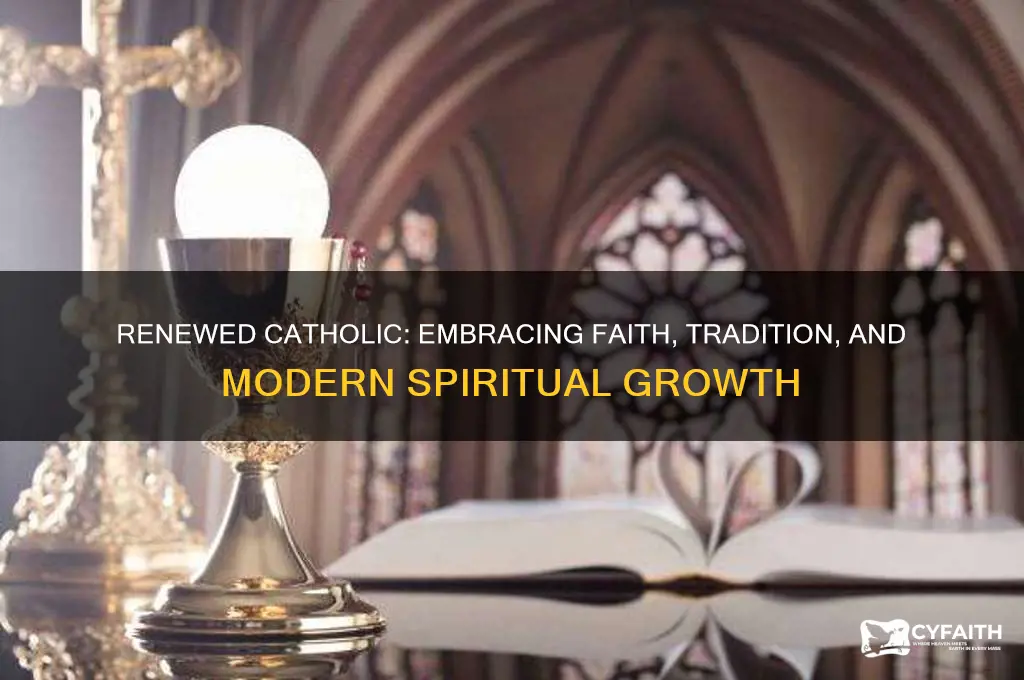 what is a renewed catholic