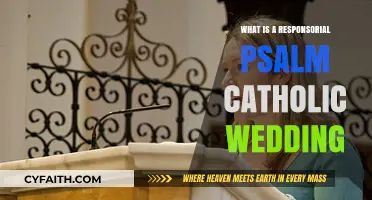 Understanding the Responsorial Psalm in a Catholic Wedding Ceremony
