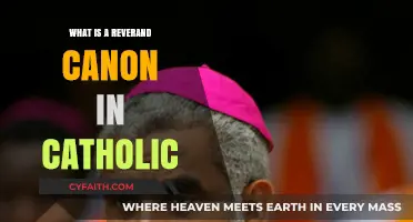 Understanding the Role of a Reverend Canon in Catholicism