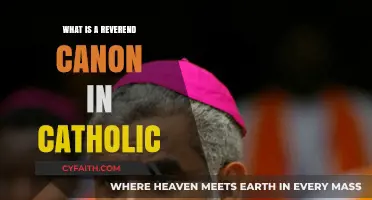 Understanding the Role of a Reverend Canon in Catholicism